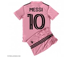 Inter Miami Lionel Messi #10 Replika Hemmatröja Barn 2023-24 Kortärmad (+ Korta byxor)